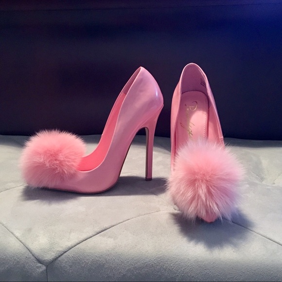 Privileged Shoes - 💗NWOB Privileged Patent ‘Playboy’ Pom Pom Pump💗